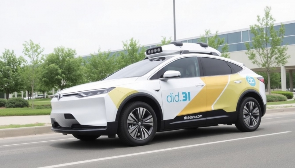 Didí's Autonomous Driving Division Eyes $5 Billion Valuation in New Funding Round