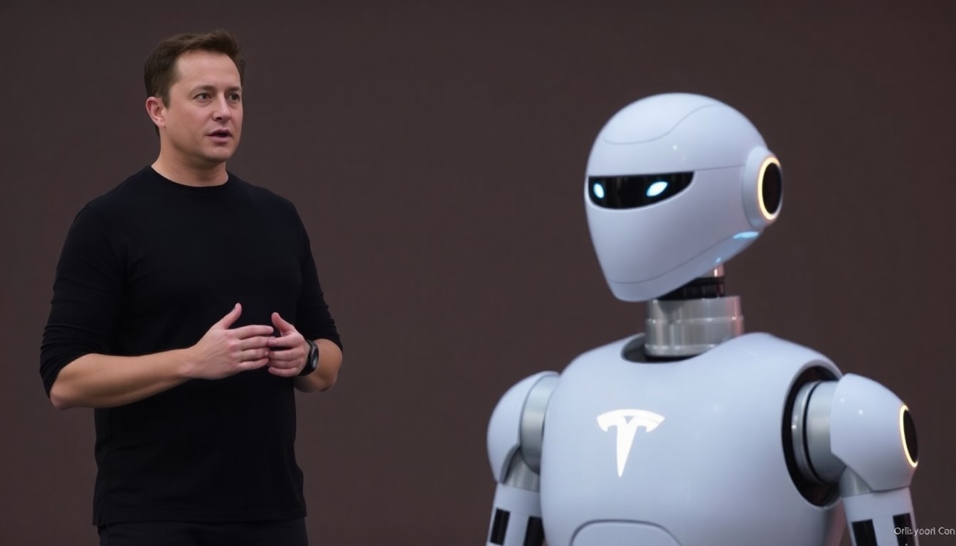 Elon Musk Defends Tesla's Bot Ambitions with Progress Video Amidst Skepticism