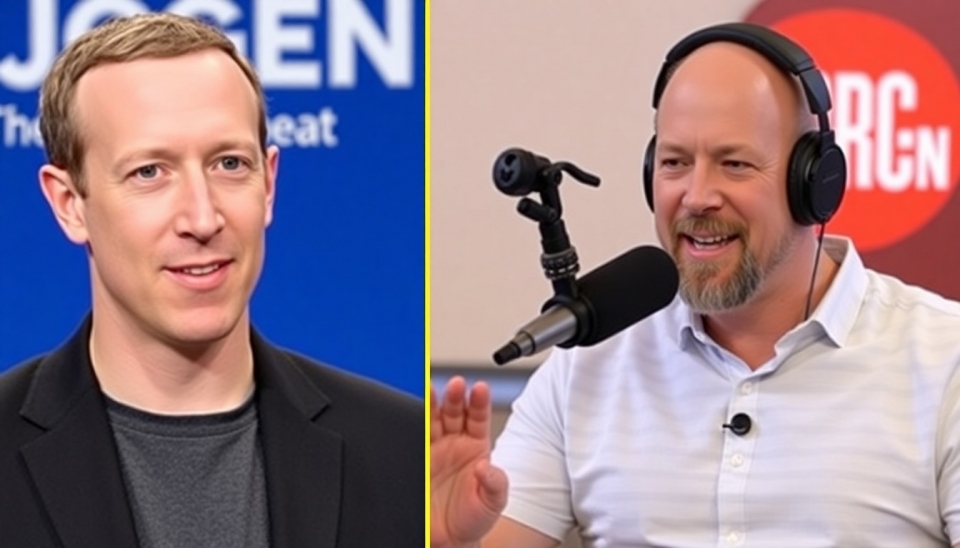 Mark Zuckerberg Criticizes Biden Administration During Joe Rogan Podcast Appearance