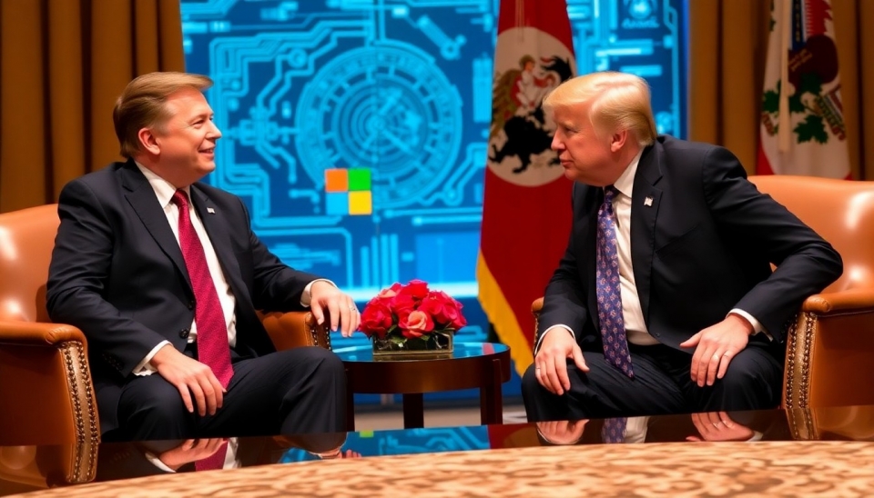 Trump and Musk Collaborate on AI and Cybersecurity with Microsoft CEO