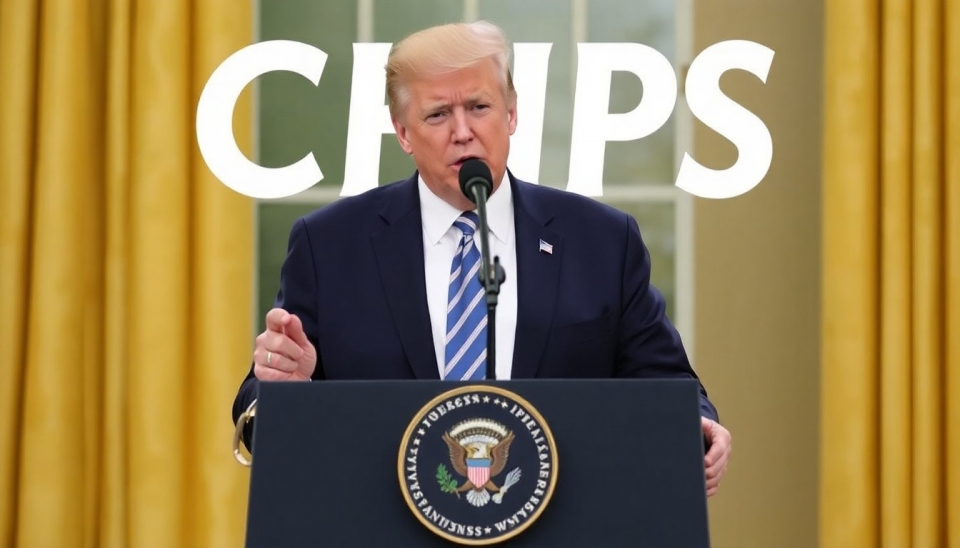 Trump Launches Fierce Critique Against Biden's CHIPS Act